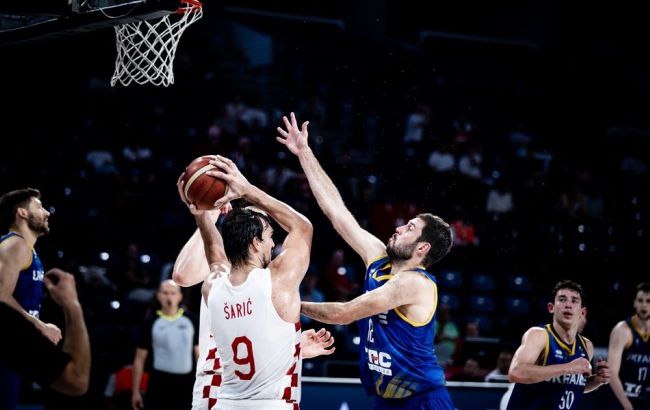Баскетбольна збірна України програла Хорватії та покинула відбір на Олімпіаду-2024