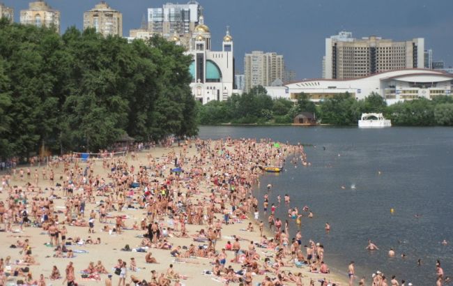 В Киеве определили места для купания