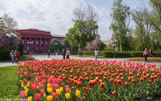 Нынешняя весна в Киеве вошла в четверку самых теплых в истории