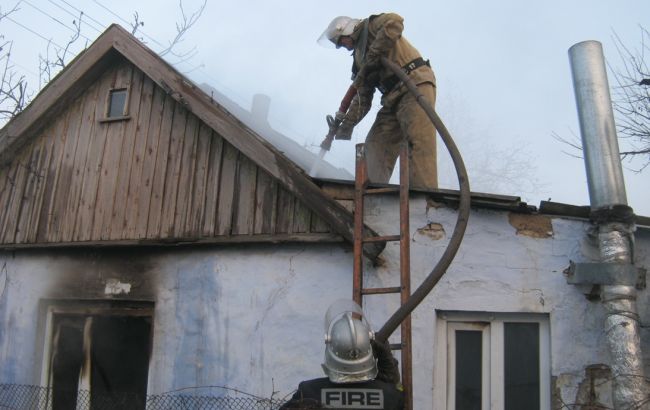 У Херсонській області на пожежі в приватному домоволодінні загинуло 2 особи