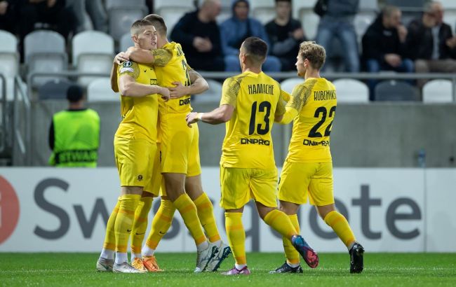 "Днепр-1" спас ничью со скромным "Вадуцем" в группе Лиги конференций