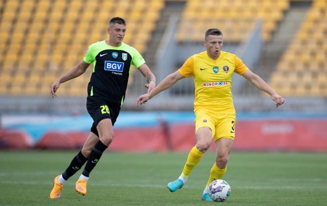 УПЛ: "Дніпро-1" у драматичному стилі дотиснув "Полісся" в більшості