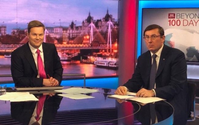 Луценко провел официальные встречи в Лондоне и рассказал, когда начнет свою работу украинский Антикоррупционный суд