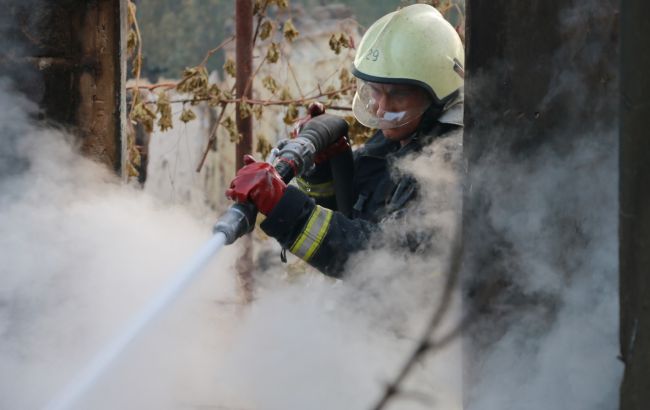 У Харківській області ліквідували один з осередків пожежі