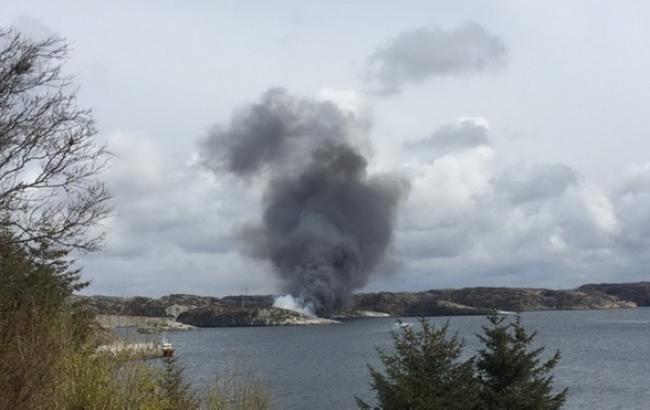 В Норвегии потерпел крушение вертолет с 13 людьми на борту