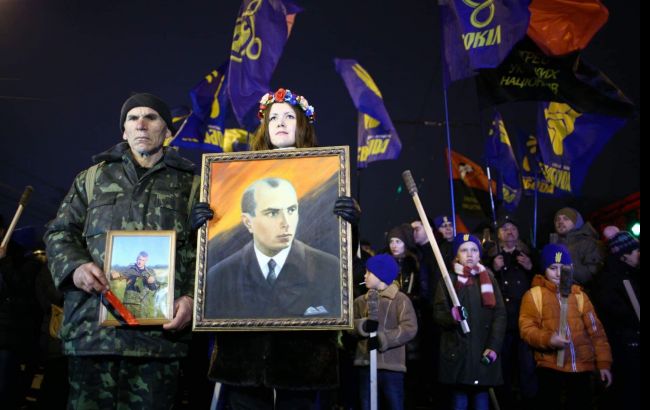 Конфликтов в 57 маршах в честь Бандеры по Украине не зафиксировано, - МВД