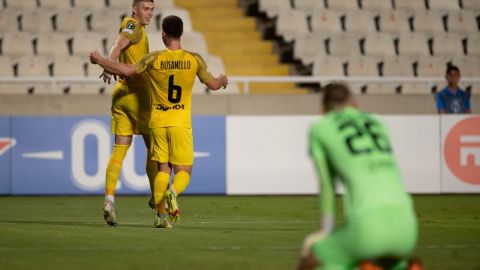 "Днепр-1" обыграл "Аполлон" на Кипре и оформил первую победу в еврокубках