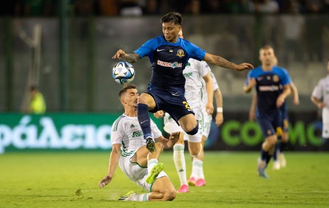 "Днепр" сыграл вничью с "Панатинаикосом" и покинул Лигу чемпионов