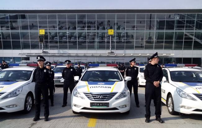 В аэропорту "Борисполь" начала работать патрульная полиция