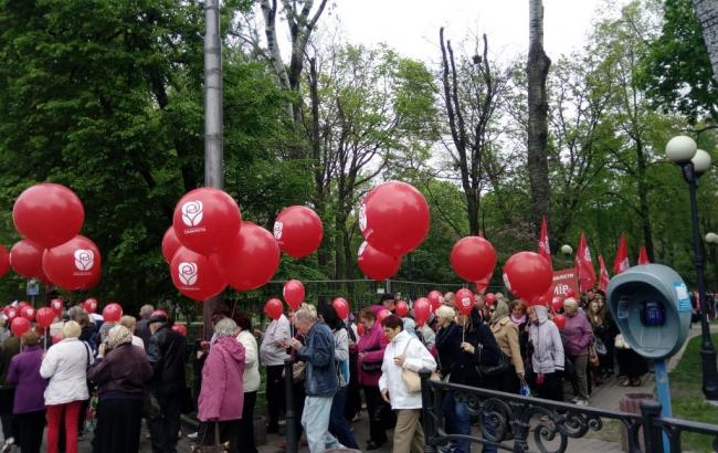 В Киеве около 500 активистов пройдут колонной в честь 1 мая