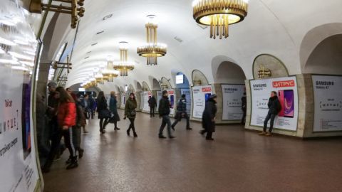 Все станции метро Киева работают в обычном режиме