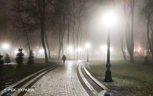 В Киеве ночью и утром прогнозируют туман