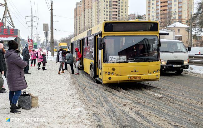 В Киеве вместо метро и электротранспорта будут ходить автобусы: список рейсов