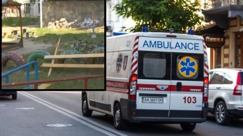 Во Львове на территории детсада произошел трагический несчастный случай (видео)