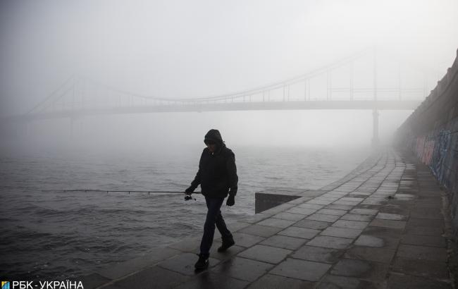 Синоптики предупреждают о тумане в Киеве и области