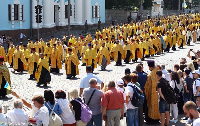 В Киеве ограничат движение из-за крестного хода ПЦУ