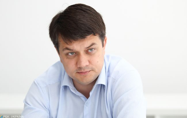 Разумков пропонує опозиції знайти кандидатів на посаду віце-спікера