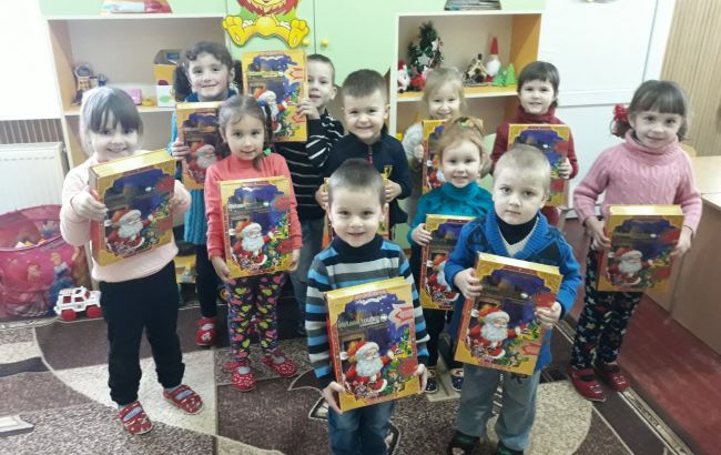 Укрлендфармінг Бахматюка подарував дітям пайовиків справжнє солодке свято