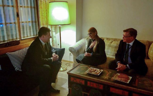 Тимошенко встретилась с главой ОБСЕ Лайчаком