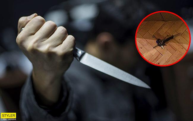 У Львові син жорстоко зарізав свою матір ножем
