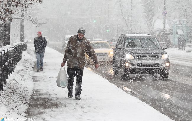 В Україну суне сніговий шторм: оголошено "помаранчевий" рівень небезпеки