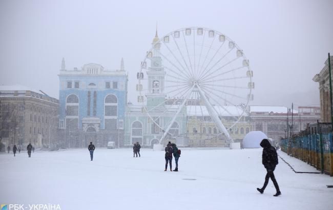 Завтра почти во всех областях Украины ожидается снег