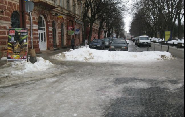 В Киеве 16 января ожидается гололед