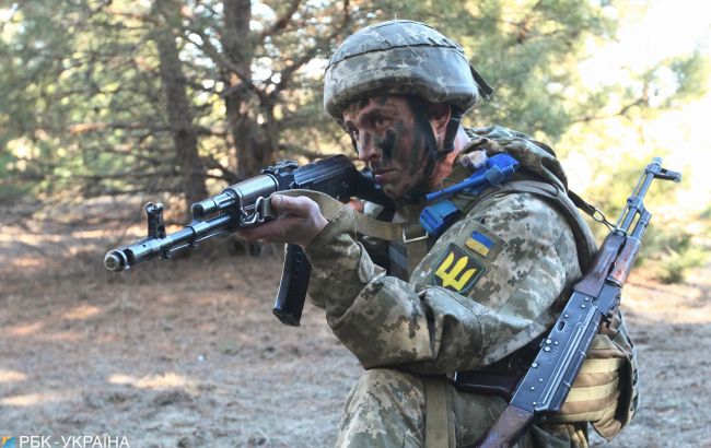 На админгранице с Крымом провели учения десантники и резервисты