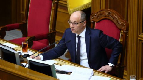 Парубий требует обнародовать стенограмму встречи Зеленского с главами фракций