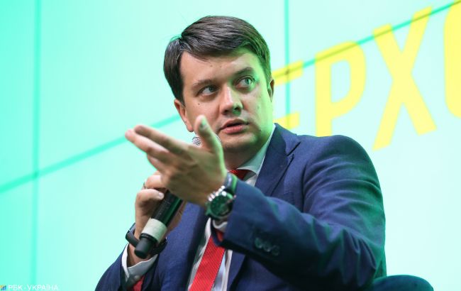Разумков заявил, что законами Донбасс не вернуть