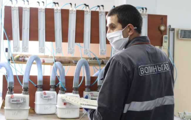 "Волыньгаз": с начала года осуществлена поверка 10 тысяч счетчиков