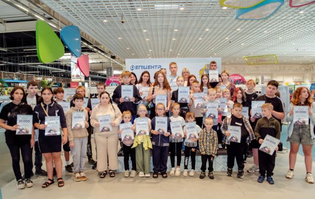 Забота, которая вдохновляет: "Эпицентр" поддержал детей перед началом учебного года