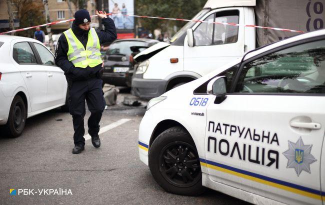 В Киеве произошло ДТП с участием восьми автомобилей. Полиция открыла производство