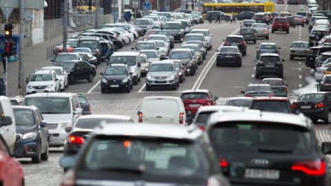 У Києві утворились численні пробки