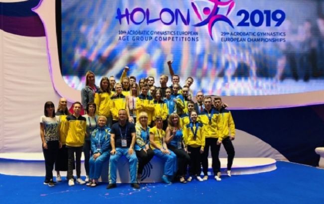 Українці здобули вісім нагород чемпіонату Європи зі спортивної акробатики