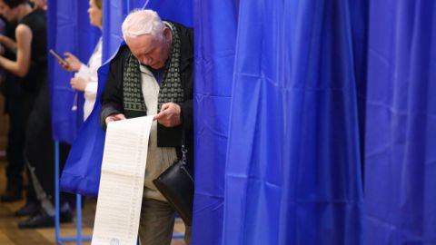 ЦВК оприлюднила дані підрахунку 45% голосів