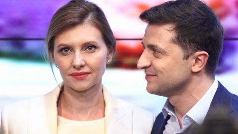 Зеленський пожартував над дружиною на очах у публіки (відео)