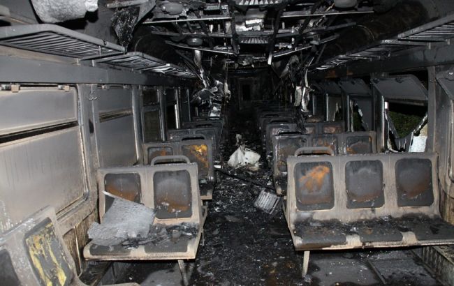 У Вінницькій області загорівся на ходу електропоїзд зі ста пасажирами