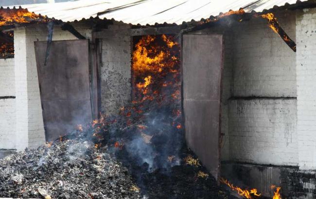 Пожежу на зерносховищі у Вінницькій області ліквідовано, - ДСНС