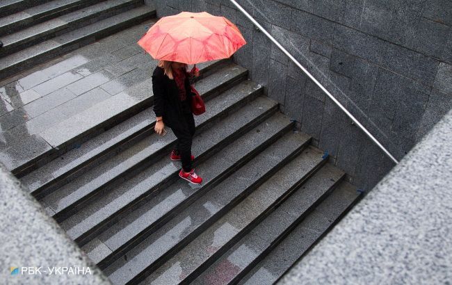 В Україні очікуються дощі та похолодання