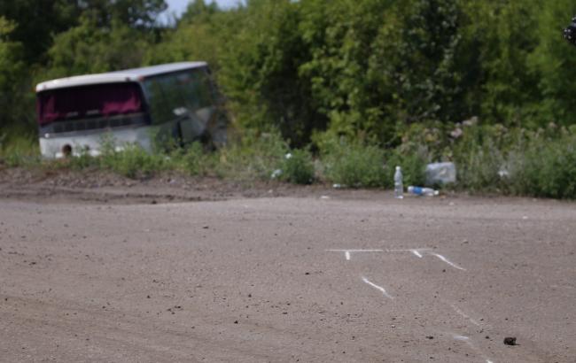 У "ЛНР" сталася аварія з пасажирським автобусом з Москви