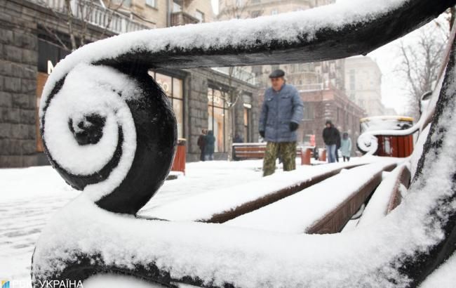 В Киеве завтра мокрый снег и дождь