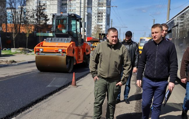 Филатов показал масштабную реконструкцию проспекта в Днепре