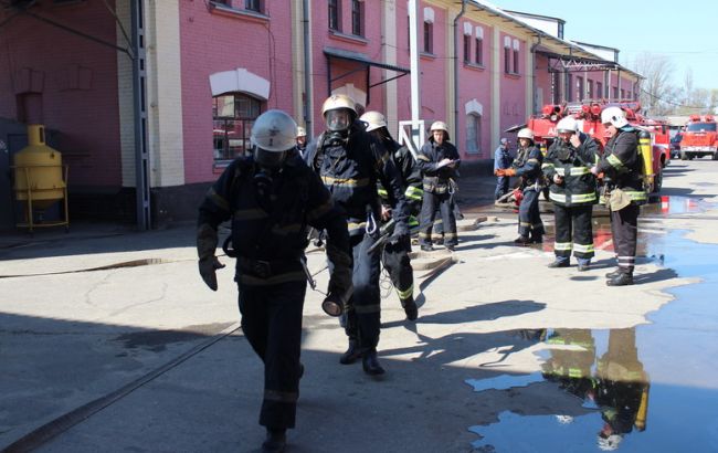В Киеве произошел пожар в школе
