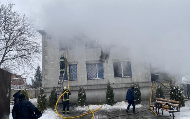 Пожар в доме престарелых Харькова: что известно