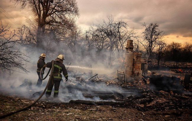 В ГСЧС объяснили длительное тушение пожаров в Житомирской области