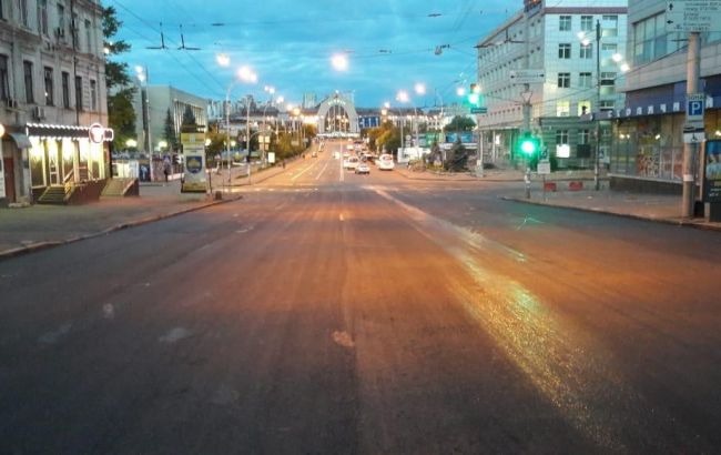 Ремонт улицы Петлюры с использованием полимерасфальтобетона подходит к концу, - КГГА