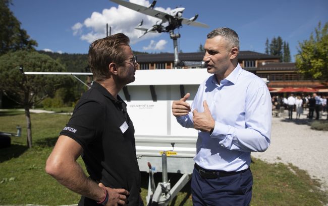 Кличко договорился с немецким производителем Quantum Systems о передаче Киеву 100 дронов