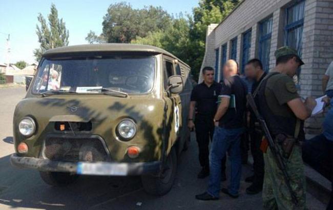 В Краматорске напали на почтовый автомобиль