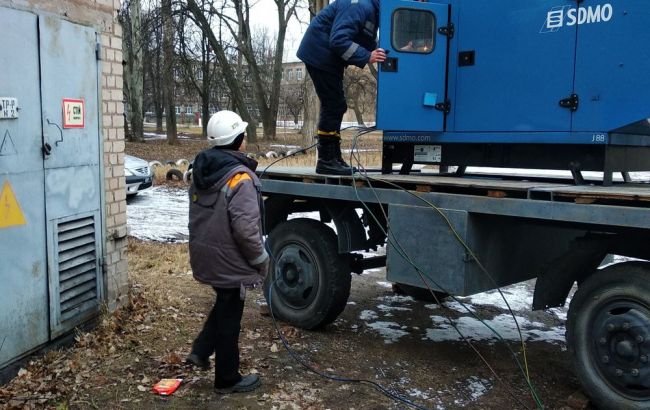 Авдіївка мінімум на добу залишилася без електропостачання